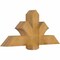 Ekena Millwork Redmond Rough Sawn Timber Gable Bracket, Western Red Cedar, 48"W x 22"H x 6"D x 6"F, 11/12 Pitch GBW048X22X0606RED00RWR - alternate 2
